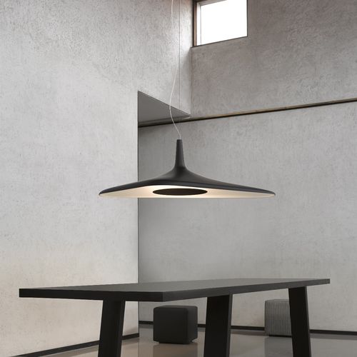 Lampada a sospensione - Soleil Noir - LUCEPLAN - in schiuma di poliuretano / contemporanea / con cavo