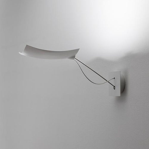 Applique contemporanea - 18x18 - INGO MAURER - da interno / in acciaio inossidabile / in plastica