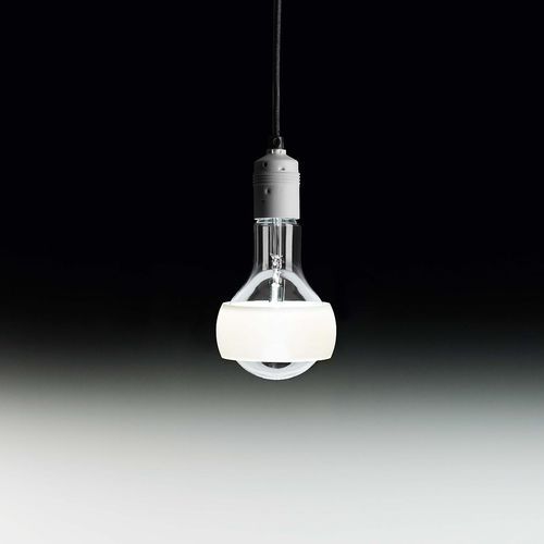 Lampada a sospensione - JOHNNY B. BALD - INGO MAURER - in metallo / in tessuto / contemporanea