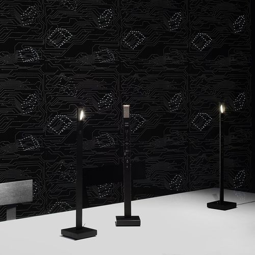 Lampada da tavolo - MY NEW FLAME - INGO MAURER - in metallo / in plastica / contemporanea
