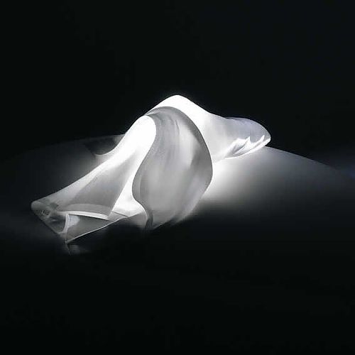 Lampada da tavolo - DELIGHT - INGO MAURER - in fibra di vetro / design originale / con cavo