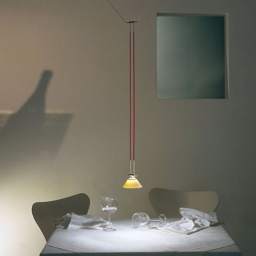 Lampada a sospensione - YAYAHO ELEMENT 4 - INGO MAURER - in metallo / in porcellana / in plastica