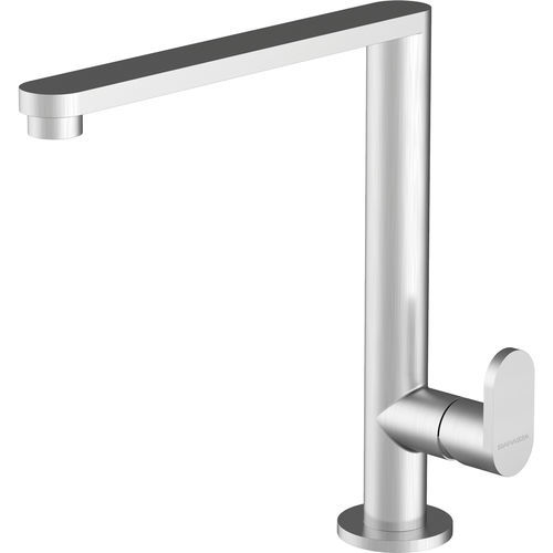 Miscelatore da appoggio - B_Free One - F.lli Barazza Srl - in acciaio inossidabile / da cucina / 1 foro