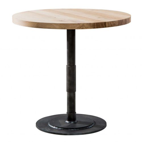 Tavolo da bistrot design industriale - SL-024 - Waterman Meubelen B.V. (Sturdy-Legs) - in rovere / in faggio / in noce americano