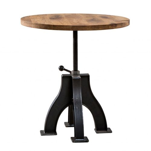 Tavolo da bistrot design industriale - SL-025 - Waterman Meubelen B.V. (Sturdy-Legs) - in rovere / in faggio / in noce americano