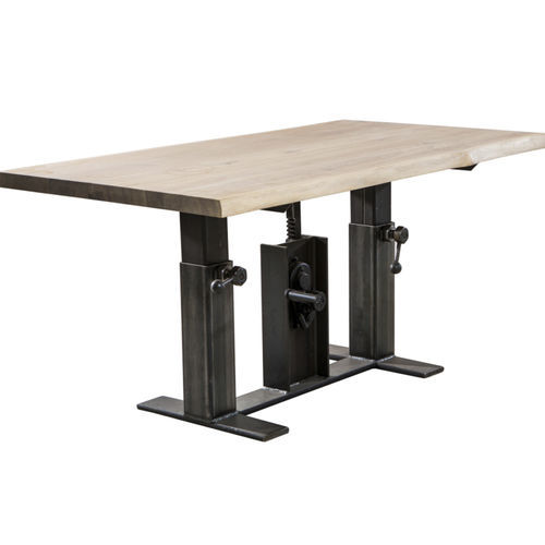Tavolo design industriale - SL-021 Comper - Waterman Meubelen B.V. (Sturdy-Legs) - in rovere / in frassino / in faggio