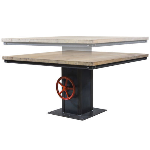 Tavolo design industriale - SL-030 - Waterman Meubelen B.V. (Sturdy-Legs) - in rovere / in faggio / in acero