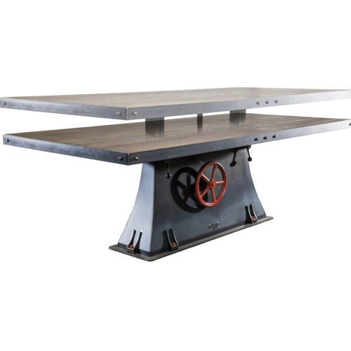 Tavolo design industriale - SL-038 - Waterman Meubelen B.V. (Sturdy-Legs) - in rovere / in faggio / in acero