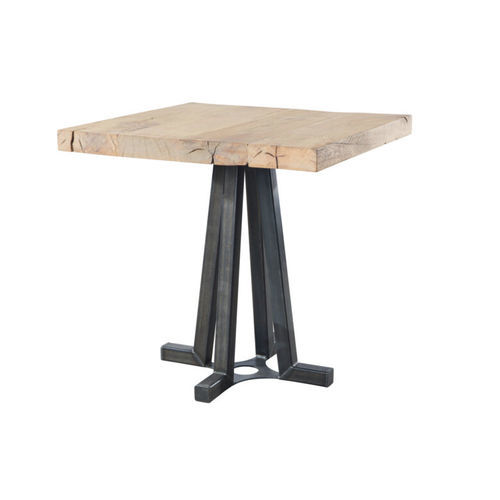 Tavolo da bistrot in stile industriale - SL-028 - Waterman Meubelen B.V. (Sturdy-Legs) - in rovere / in faggio / in noce americano