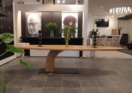 Tavolo design industriale - SL-042 - Waterman Meubelen B.V. (Sturdy-Legs) - in rovere / in frassino / in faggio