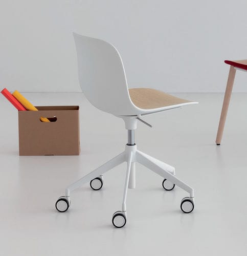 Sedia da ufficio contemporanea - SEELA - Lapalma - da interno / in tessuto / in pelle