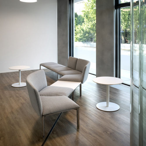 Divano modulare - ADD | ADD SOFT - Lapalma - contemporaneo / in tessuto / in pelle