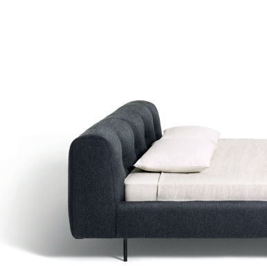 Letto matrimoniale - Erei - DePadova - contemporaneo / imbottito / con testiera