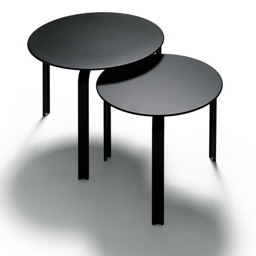 Tavolo d'appoggio contemporaneo - Dan - DePadova - in MDF / in HPL / in Fenix NTM