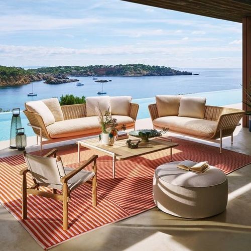 Divano modulare - ESOSOFT - Cassina - d'angolo / contemporaneo / da esterno