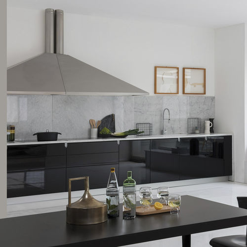 Cucina contemporanea - CINA - SCHIFFINI - in laminato / senza maniglie / laccata