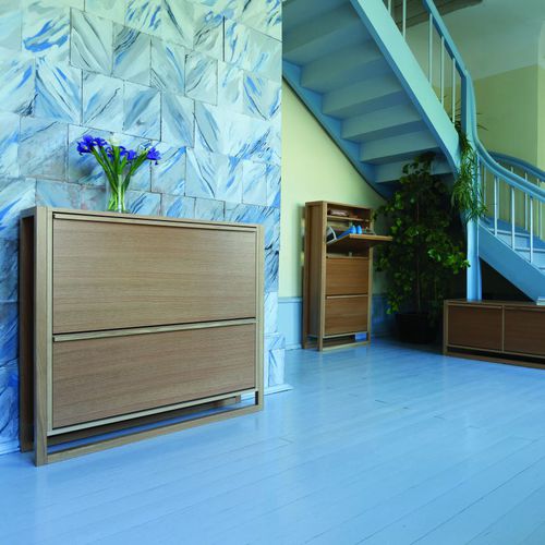 Scarpiera contemporanea - NEWEST - Woodman Ltd. - autoportante / in rovere / per uso residenziale