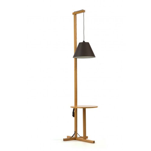 Tavolo d'appoggio contemporaneo - SHADE - Woodman Ltd. - in rovere / in plastica / con supporto in quercia