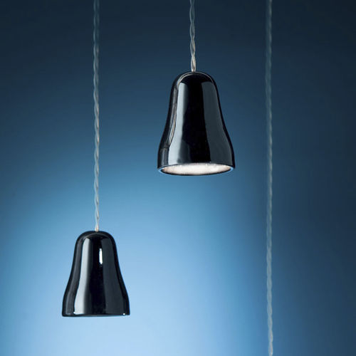 Lampada a sospensione - Campanella - ALBUM - in ceramica / contemporanea / con cavo