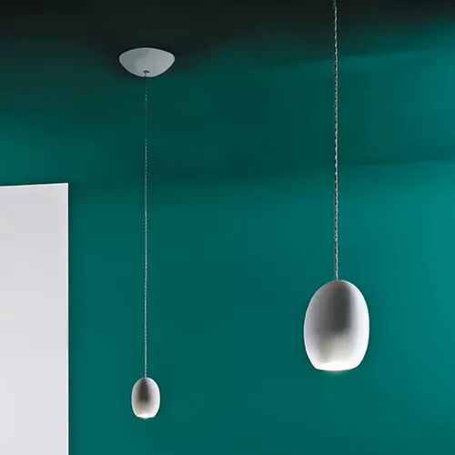 Lampada a sospensione - Patata - ALBUM - in vetro borosilicato / in terracotta / contemporanea