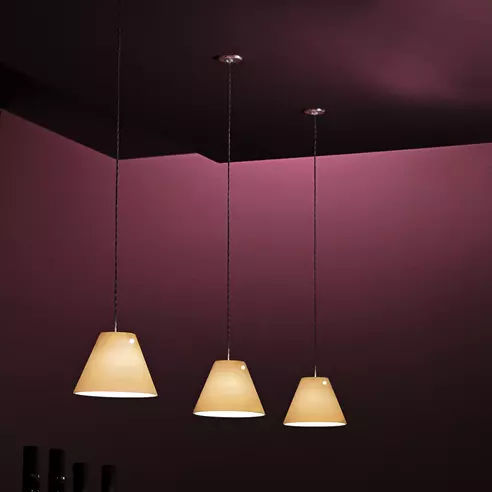 Lampada a sospensione - Pendilla - ALBUM - in vetro soffiato / contemporanea / con cavo
