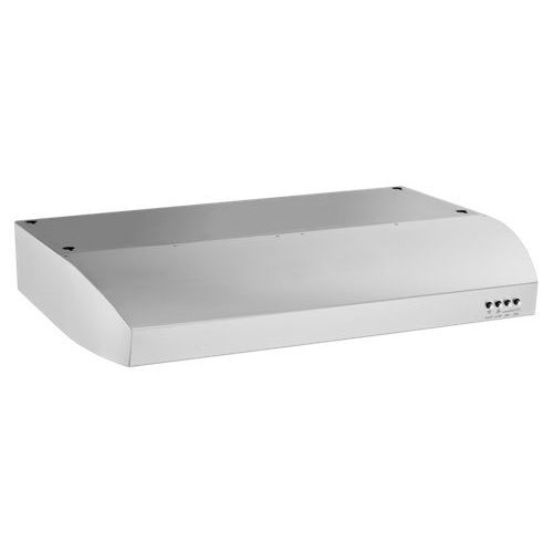 Cappa a muro - WVU7130JS - Whirlpool - con condotto / con illuminazione integrata / grigia