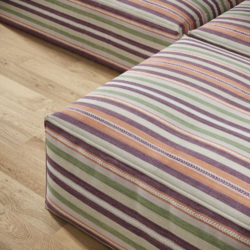 Tessuto da tappezzeria - AGUAYO - Zimmer + Rohde GmbH - a righe / in cotone / in juta