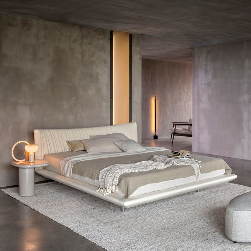 Letto matrimoniale - SHELLON - desiree divani - contemporaneo / imbottito / con testiera