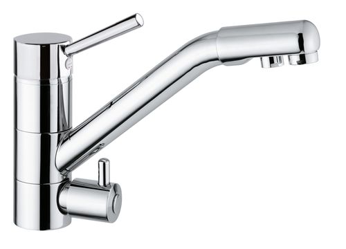 Miscelatore da appoggio - FILTRA FRESH  - BLANCO GmbH + Co KG - in metallo cromato / da cucina / 1 foro