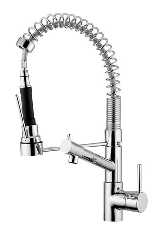 Miscelatore da appoggio - MASTER-S BABY BM3075 - BLANCO GmbH + Co KG - in acciaio inossidabile / da cucina / 1 foro