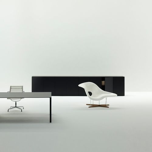 Armadio classificatore basso - LESSLESS - UNIFOR - in alluminio / in laminato / con sportello battente