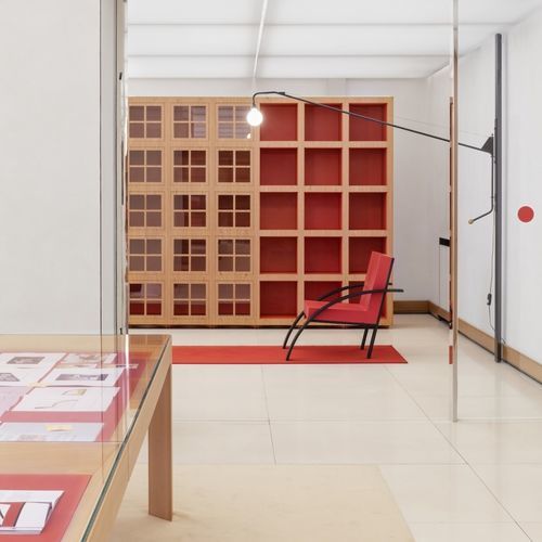 Libreria modulare - CARTESIO - UNIFOR - murale / alta / contemporanea