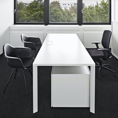 Tavolo da conferenza contemporaneo - FLIPPER BENCH - UNIFOR - in legno / in laminato / in melaminico