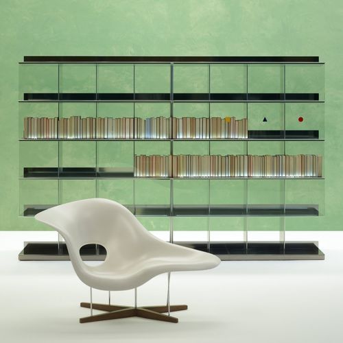 Libreria a muro - NAÒS - UNIFOR - contemporanea / contract / in legno