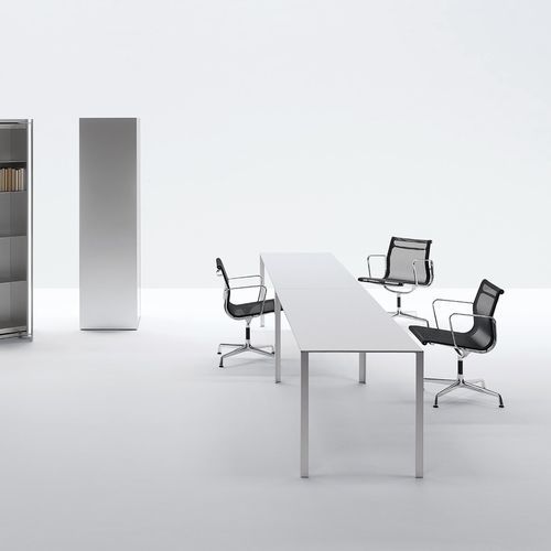 Scrivania direzionale - LESSLESS - UNIFOR - da terra / da 2 persone / contemporanea