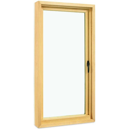 Finestra in legno - PUSH OUT - MARVIN - in alluminio / a battente / a doppi vetri