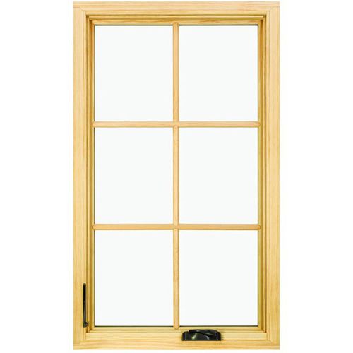 Finestra in pino - INSERT REPLACEMENT - MARVIN - in fibra di vetro / a battente / a doppi vetri