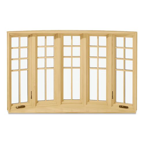 Finestra in legno - MARVIN - in alluminio / a battente / a doppi vetri