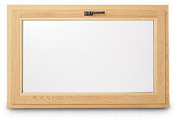 Finestra in legno - HOPPER - MARVIN - in alluminio / basculante / a doppi vetri