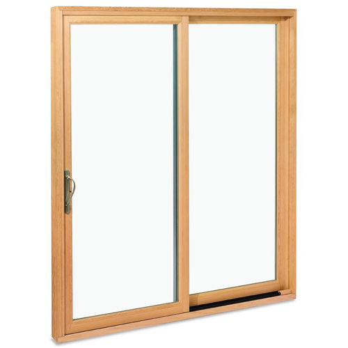 Vetrata scorrevole - MARVIN - MARVIN - in legno / a doppi vetri