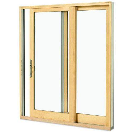 Porta finestra scorrevole - INTEGRITY IMPACT - MARVIN - in fibra di vetro / a doppi vetri