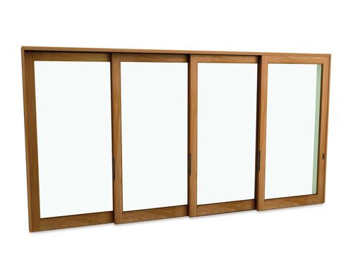 Porta da interno - ULTIMATE LIFT AND SLIDE DOOR - MARVIN - in legno / in alluminio / scorrevole