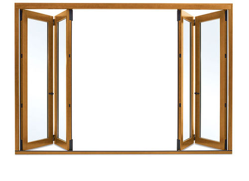 Porta da interno - ULTIMATE BI-FOLD  - MARVIN - in legno / in alluminio / a libro