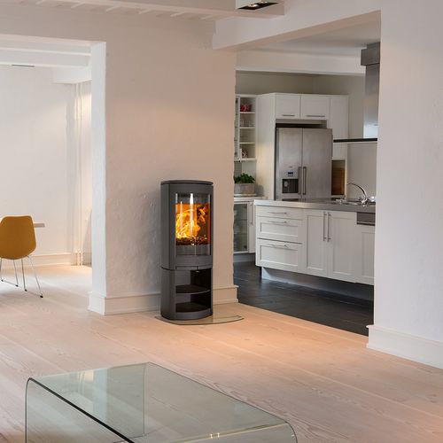 Stufa a legna - F 360 SERIES - Jøtul - 5 kW...10 kW / contemporanea / in ghisa
