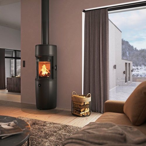 Stufa a legna - F 174 ZENSORIC - Jøtul - 5 kW...10 kW / da parete / contemporanea