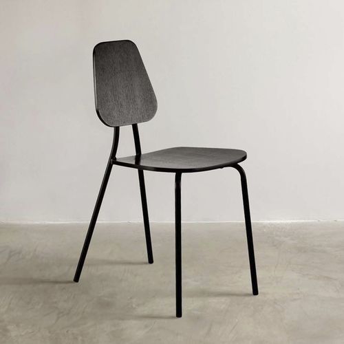 Sedia contemporanea - Hoya  - EMKO - da interno / in legno compensato / in noce