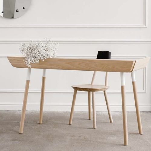 Scrivania da terra - MWD - EMKO - contemporanea / in legno / dritta