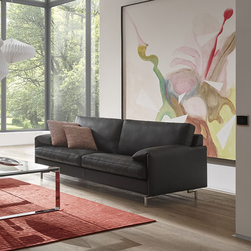 Divano d'angolo - CL 880 - Erpo Möbelwerk GmbH - contemporaneo / in tessuto / in pelle