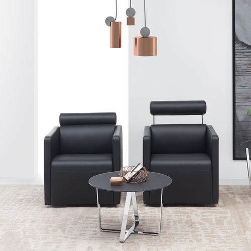 Poltrona contemporanea - CL 333 - Erpo Möbelwerk GmbH - in pelle / in tessuto / con poggiatesta