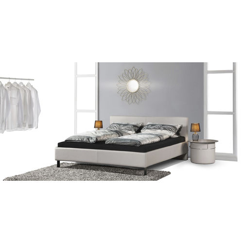 Letto matrimoniale - SL 100 - Erpo Möbelwerk GmbH - contemporaneo / imbottito / con testiera